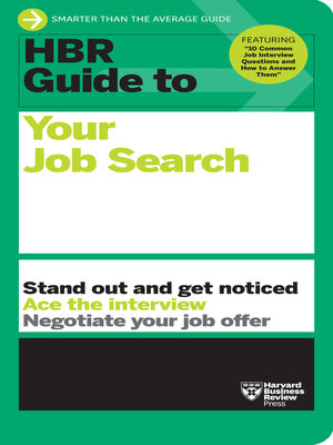 cover image of HBR Guide to Your Job Search